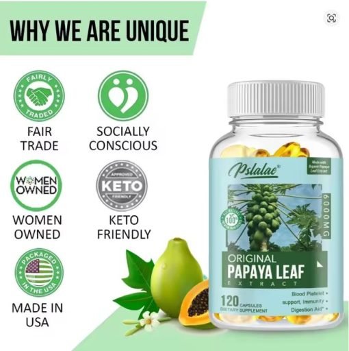 Papaya Leaf Extract پپیتے کے پتوں کا عرق - Image 9