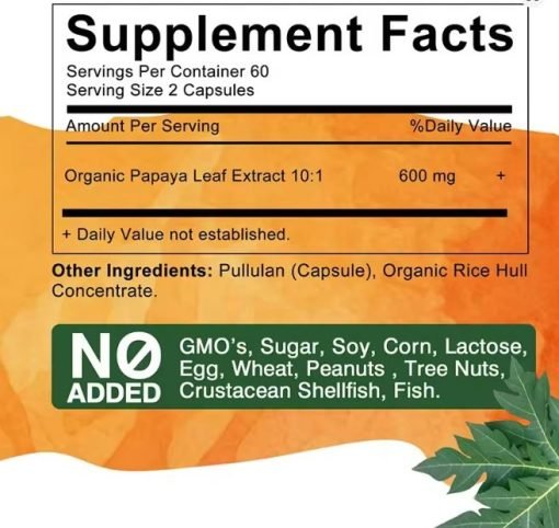 Papaya Leaf Extract - پپیتے کے پتوں کا عرق - Image 4