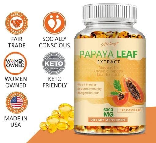 Papaya Leaf Extract - پپیتے کے پتوں کا عرق - Image 7