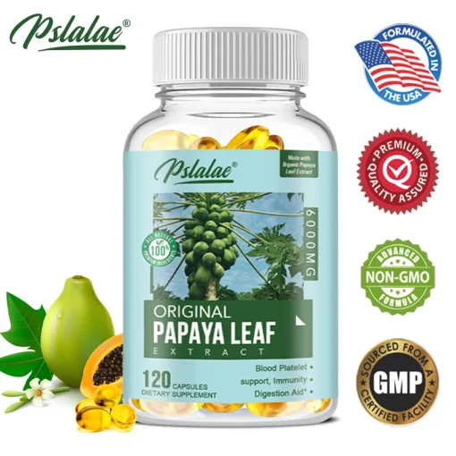 Papaya Leaf Extract پپیتے کے پتوں کا عرق - Image 3